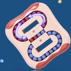 IQ Ball Willingood Magic Bean Rotating Cube Speelgoed. Kleur : Rood, Magische Bean, Creatief Stressvermindering, Educatief Speelgoed, Intelligente Vingertop-toverkubus, Gyroscooppuzzel, Kubus Voor Kinderen En Volwassenen Angst Verlichting -Goedkope baby-en-kleuterspelletjes winkel 550x615