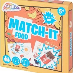 Grafix Match-It Kaartspel 5+ - Food