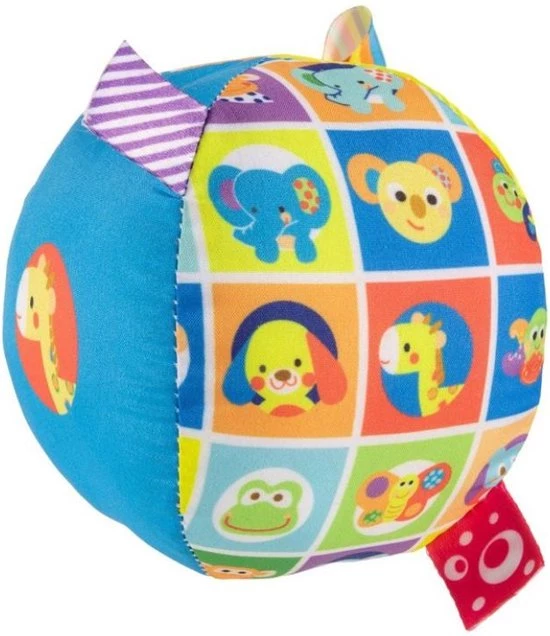 Chicco Bundel - Bowling Aapjes 2-in-1 Bowlingspel En Blikgooien & Bal Met Rammelgeluid 7 Chicco Bundel - Bowling Aapjes 2-in-1 Bowlingspel En Blikgooien & Bal Met Rammelgeluid - Afbeelding 5