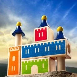 SmartGames - Castle Logix - Houten Kleuterspel - Ruimtelijk Inzicht -Goedkope baby-en-kleuterspelletjes winkel 550x644