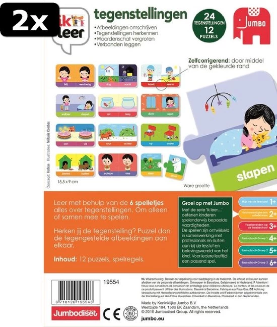 2x Ik Leer Tegenstellingen 15 2x Ik Leer Tegenstellingen - Afbeelding 13