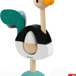 Janod Zigolos - Stapeltoren Struisvogel 20 Janod Zigolos - Stapeltoren Struisvogel -Goedkope baby-en-kleuterspelletjes winkel 550x677