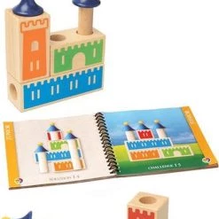 SmartGames - Castle Logix - Houten Kleuterspel - Ruimtelijk Inzicht -Goedkope baby-en-kleuterspelletjes winkel 550x678