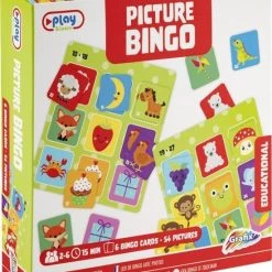 Bingospel Met Afbeeldingen | Grafix | Bordspel | Bordspel Voor Kinderen Vanaf 3 Jaar | 2-6 Spelers -Goedkope baby-en-kleuterspelletjes winkel 550x682