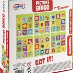 Bingospel Met Afbeeldingen | Grafix | Bordspel | Bordspel Voor Kinderen Vanaf 3 Jaar | 2-6 Spelers -Goedkope baby-en-kleuterspelletjes winkel 550x685