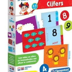 Clementoni - Spelend Leren - De Cijfers - Educatief Spel -Goedkope baby-en-kleuterspelletjes winkel 550x699