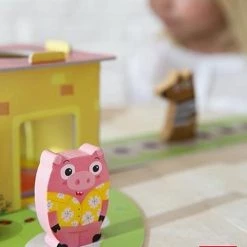 Goula Drie Kleine Biggetjes - Bordspel -Goedkope baby-en-kleuterspelletjes winkel 550x710