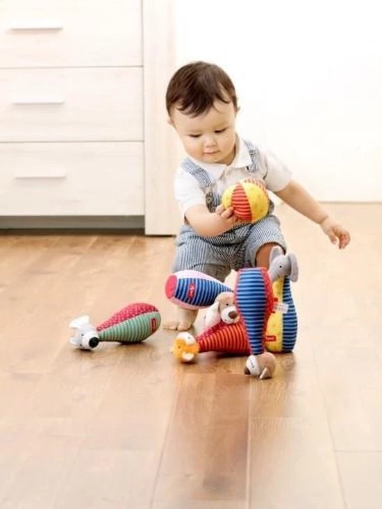 Sigikid Speelgoed | Plush - Baby Bowling 4 Sigikid Speelgoed | Plush - Baby Bowling - Afbeelding 2