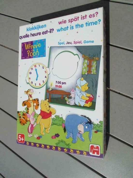Jumbo Klok Leren Met Winnie De Poeh 6 Jumbo Klok Leren Met Winnie De Poeh - Afbeelding 4