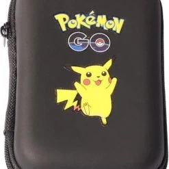 Merkloos Pokemon Kaarten Houder - Album Hard Case Capaciteit 50 Stuks - Kaarten Box Zwart