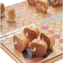 Kids Concept Kid’s Concept Ludo NEO - Houten Uitgave -Goedkope baby-en-kleuterspelletjes winkel 550x743