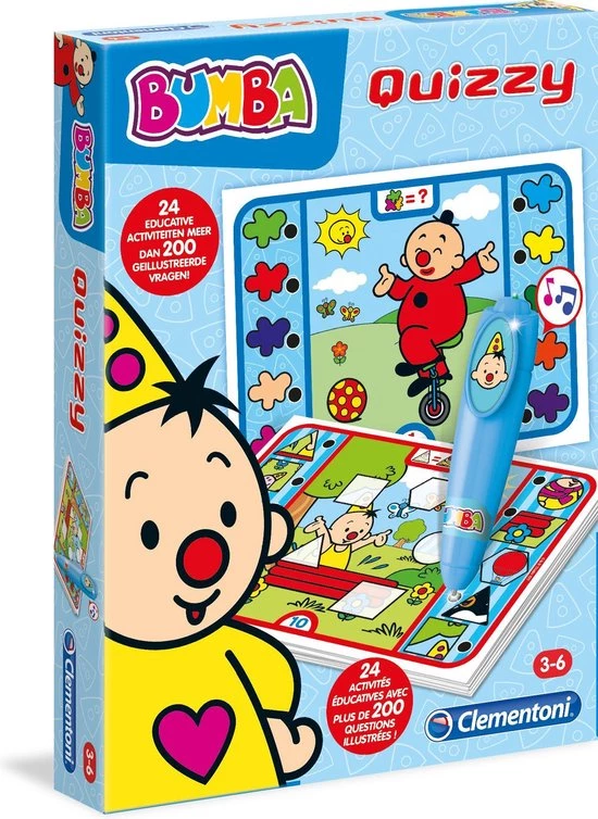 Clementoni Education Clementoni - Quizzy Bumba, Educatief Spel, 3+ Jaar - 66865 7 Clementoni Education Clementoni - Quizzy Bumba, Educatief Spel, 3+ Jaar - 66865 - Afbeelding 5