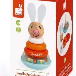 Janod Lapin - Stapeltuimelaar Konijn -Goedkope baby-en-kleuterspelletjes winkel 550x758 3
