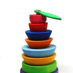 Broertjes Toys Houten Stapel Peertje/Educatief Speelgoed/Montessori Speelgoed/Speelgoed Voor Jongens En Meisjes Vanaf 1 Jaar -Goedkope baby-en-kleuterspelletjes winkel 550x777