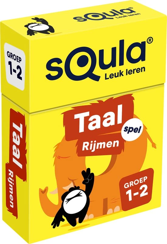 Identity Games SQula Taal Rijmen - Educatief Kwartetspel Voor Groep 1-2 3 Identity Games SQula Taal Rijmen - Educatief Kwartetspel Voor Groep 1-2