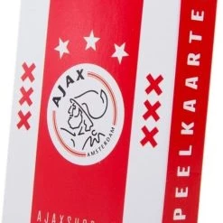 AFC Ajax Speelkaarten Ajax Wit/rood/wit XXX Logo - Kaartspel AJAX Amsterdam