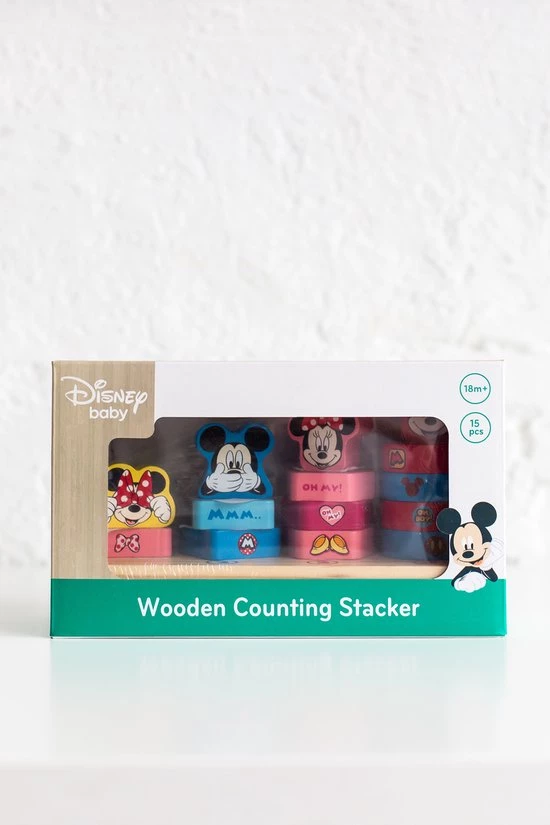 Disney Houten Tel- En Stapelspel TY010 3 Disney Houten Tel- En Stapelspel TY010