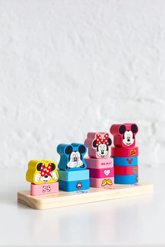 Disney Houten Tel- En Stapelspel TY010 9 Disney Houten Tel- En Stapelspel TY010 - Afbeelding 7
