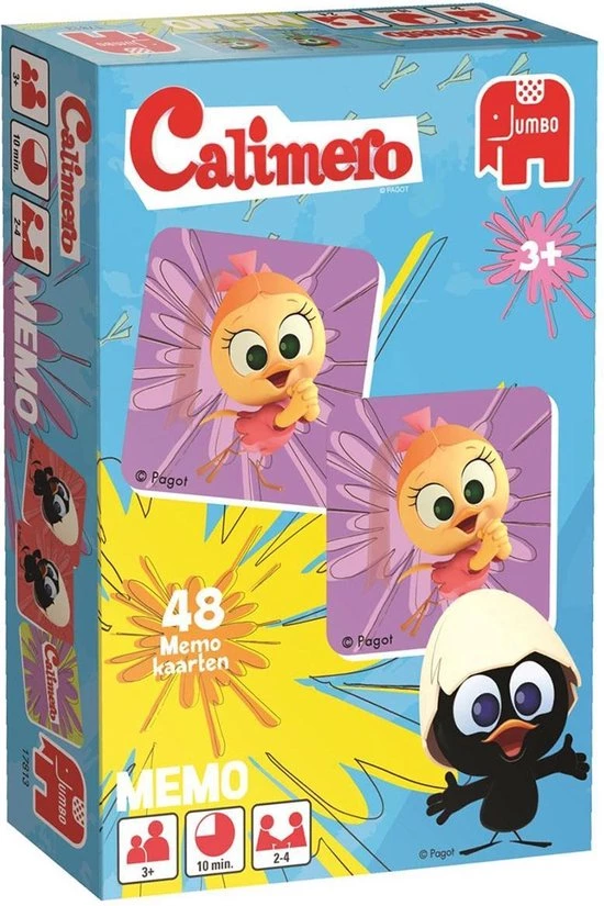 Jumbo Calimero Memo Spel - Kinderspel 3 Jumbo Calimero Memo Spel - Kinderspel