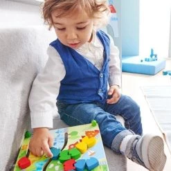 Haba Schuifpuzzel Trein Junior 22 Cm Hout -Goedkope baby-en-kleuterspelletjes winkel 550x834
